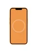 Чохол Silicone case (AAA) full with Magsafe and Animation для Apple iPhone 13 Pro (6.1") Помаранчевий / Marigold
