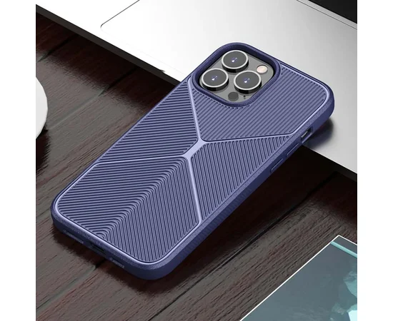 Чохол TPU BlackWood для Apple iPhone 13 Pro (6.1") Синій