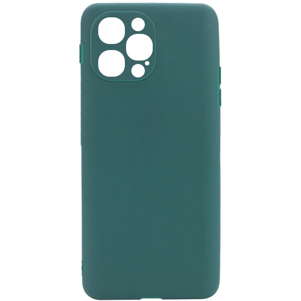 Силиконовый чехол Candy для Apple iPhone 13 Pro (6.1") Зеленый / Forest green