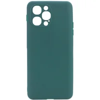 Силиконовый чехол Candy для Apple iPhone 13 Pro (6.1") Зеленый / Forest green