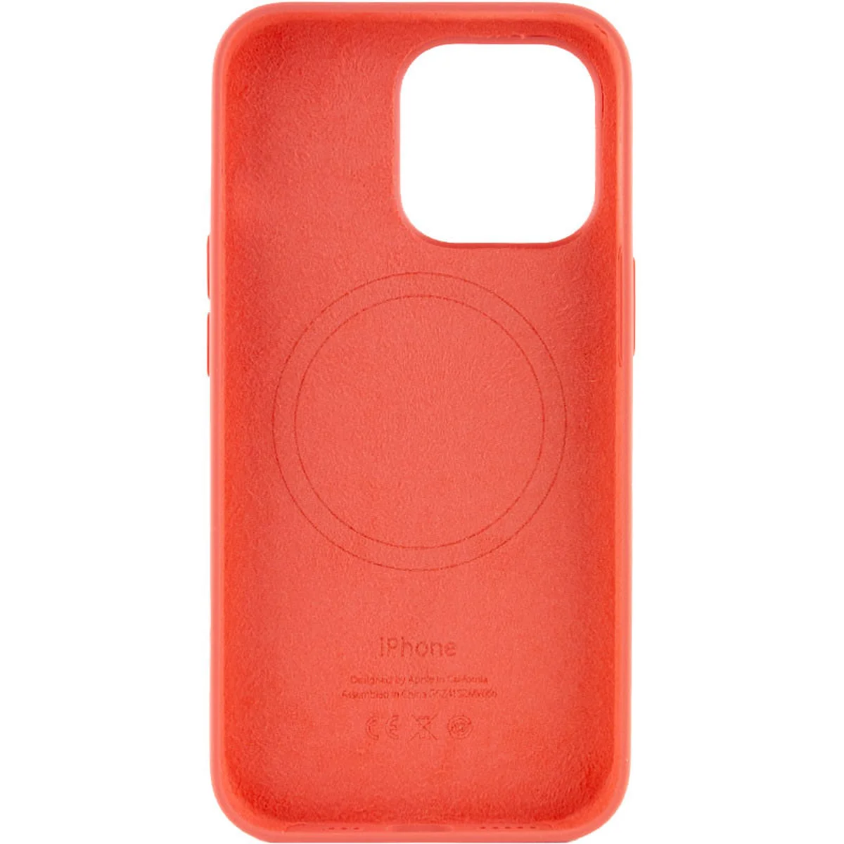 Чохол Silicone case (AAA) full with Magsafe and Animation для Apple iPhone 13 Pro (6.1") Рожевий / Pink Pomelo
