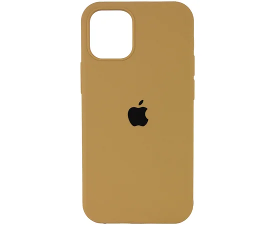 Чехол Silicone Case Full Protective (AA) для Apple iPhone 13 Pro (6.1") Золотой / Gold