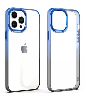 Чохол TPU+PC Fresh sip series для Apple iPhone 13 Pro (6.1") Чорний / Синій