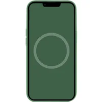 Чехол Silicone case (AAA) full with Magsafe and Animation для Apple iPhone 13 Pro (6.1") Зеленый / Clover