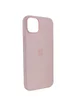 Чехол Silicone case (AAA) full with Magsafe для Apple iPhone 13 Pro (6.1") Розовый / Chalk Pink