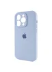 Чехол Silicone Case Full Camera Protective (AA) для Apple iPhone 13 Pro (6.1") Голубой / Lilac Blue