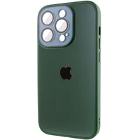 Чохол TPU+Glass Sapphire Midnight для Apple iPhone 13 Pro (6.1") Зелений / Forest green