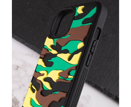 Чехол TPU+PC Army Collection для Apple iPhone 13 Pro (6.1") Зеленый