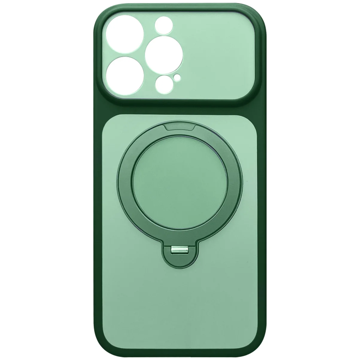 Чехол Ummi Full Camera with MagSafe HQ Ring для Apple iPhone 13 Pro (6.1") Green