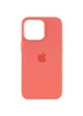 Чехол Silicone case (AAA) full with Magsafe and Animation для Apple iPhone 13 Pro (6.1") Розовый / Pink Pomelo