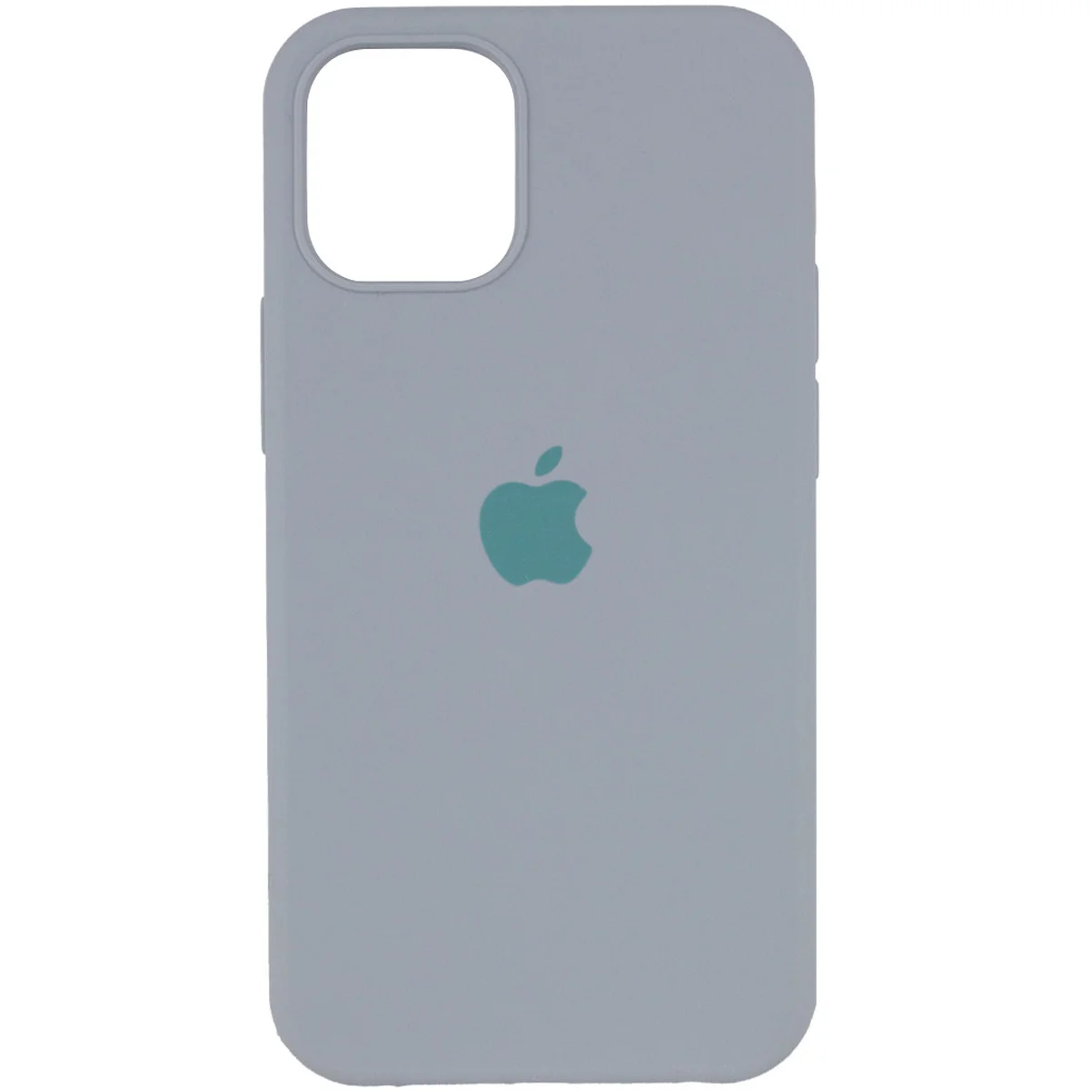 Чехол Silicone Case Full Protective (AA) для Apple iPhone 13 Pro (6.1") Серый / Mist Blue