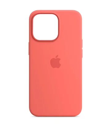 Чохол Silicone case (AAA) full with Magsafe для Apple iPhone 13 Pro (6.1") Рожевий / Pink Pomelo Чохол Silicone case (AAA) full with Magsafe для Apple iPhone 13 Pro (6.1") Рожевий / Pink Pomelo