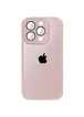 Чехол TPU+Glass Sapphire Midnight для Apple iPhone 13 Pro (6.1") Розовый / Pink Sand