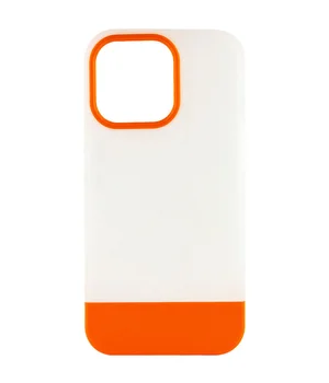 Чохол TPU+PC Bichromatic для Apple iPhone 13 Pro (6.1") Matte / Orange
