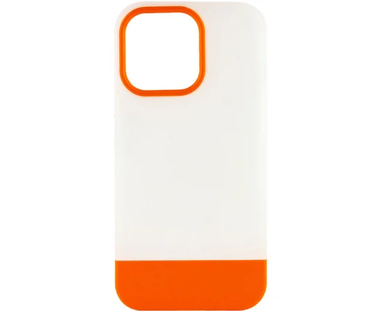 Чохол TPU+PC Bichromatic для Apple iPhone 13 Pro (6.1") Matte / Orange