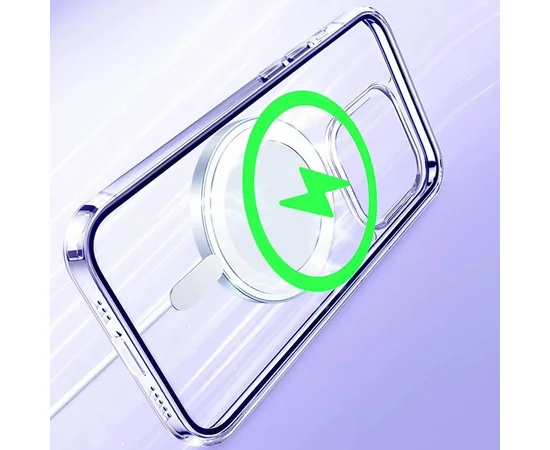 Чехол TPU Clear Case with MagSafe для Apple iPhone 13 Pro (6.1") Clear