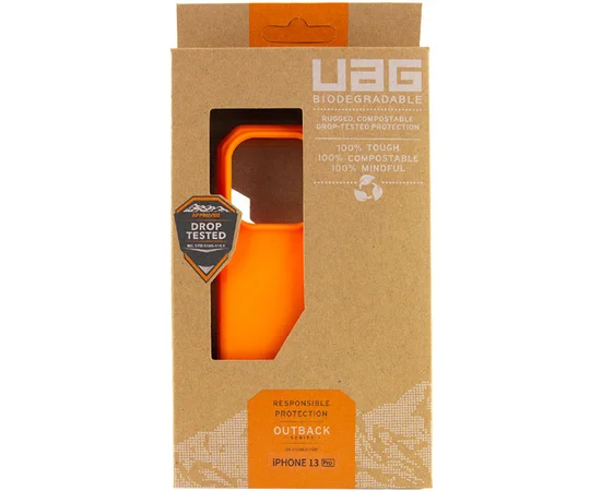 Чехол UAG OUTBACK BIO для Apple iPhone 13 Pro (6.1") Оранжевый