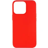 Силиконовый чехол Candy для Apple iPhone 13 Pro (6.1") Красный