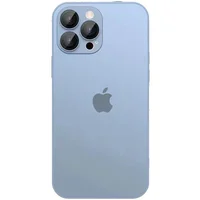 Чехол TPU+Glass Sapphire matte case для Apple iPhone 13 Pro (6.1") Sierra Blue