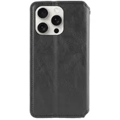 Кожаный чехол-книжка GETMAN Cubic (PU) для Apple iPhone 13 Pro (6.1") Черный