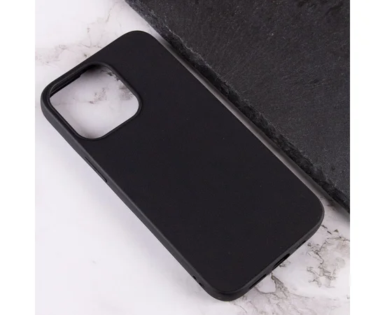 Силиконовый чехол Candy для Apple iPhone 13 Pro (6.1") Черный