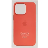 Чохол Silicone case (AAA) full with Magsafe and Animation для Apple iPhone 13 Pro (6.1") Рожевий / Pink Pomelo