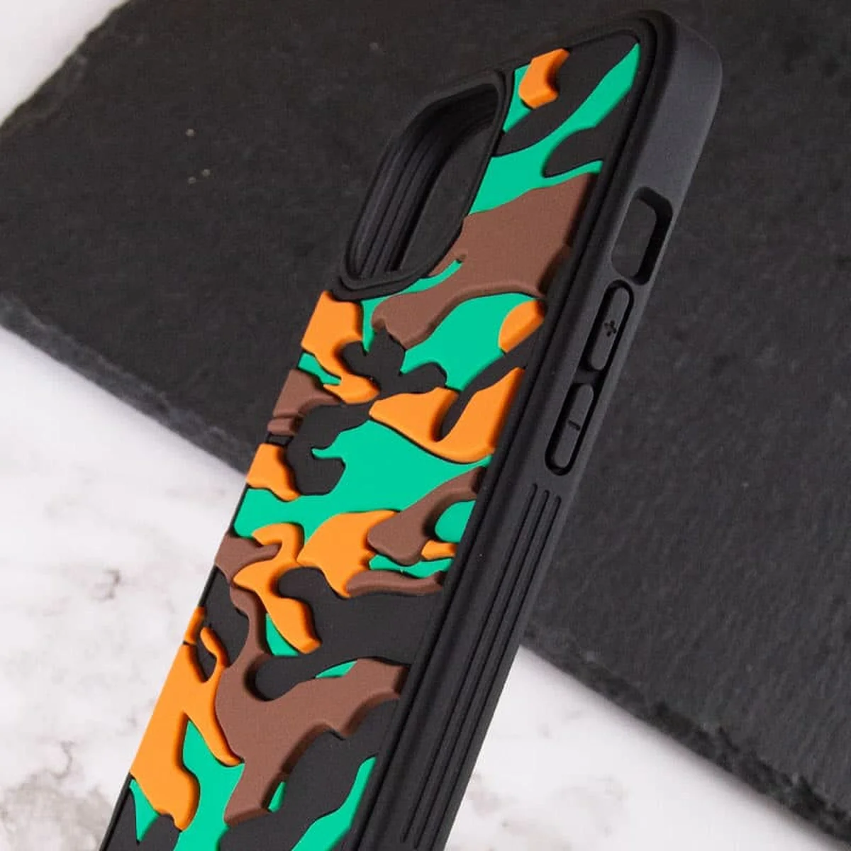 Чехол TPU+PC Army Collection для Apple iPhone 13 Pro (6.1") Коричневый