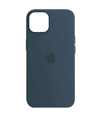 Чохол Silicone case (AAA) full with Magsafe and Animation для Apple iPhone 13 Pro (6.1") Синій / Abyss Blue