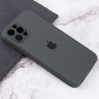 TPU+Glass чехол Matte Candy Full camera для Apple iPhone 13 Pro (6.1") Зеленый