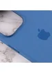 Чохол Silicone case (AAA) full with Magsafe and Animation для Apple iPhone 13 Pro (6.1") Синій / Blue Jay