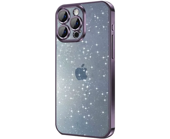 Чехол TPU+PC Glittershine для Apple iPhone 13 Pro (6.1") Purple