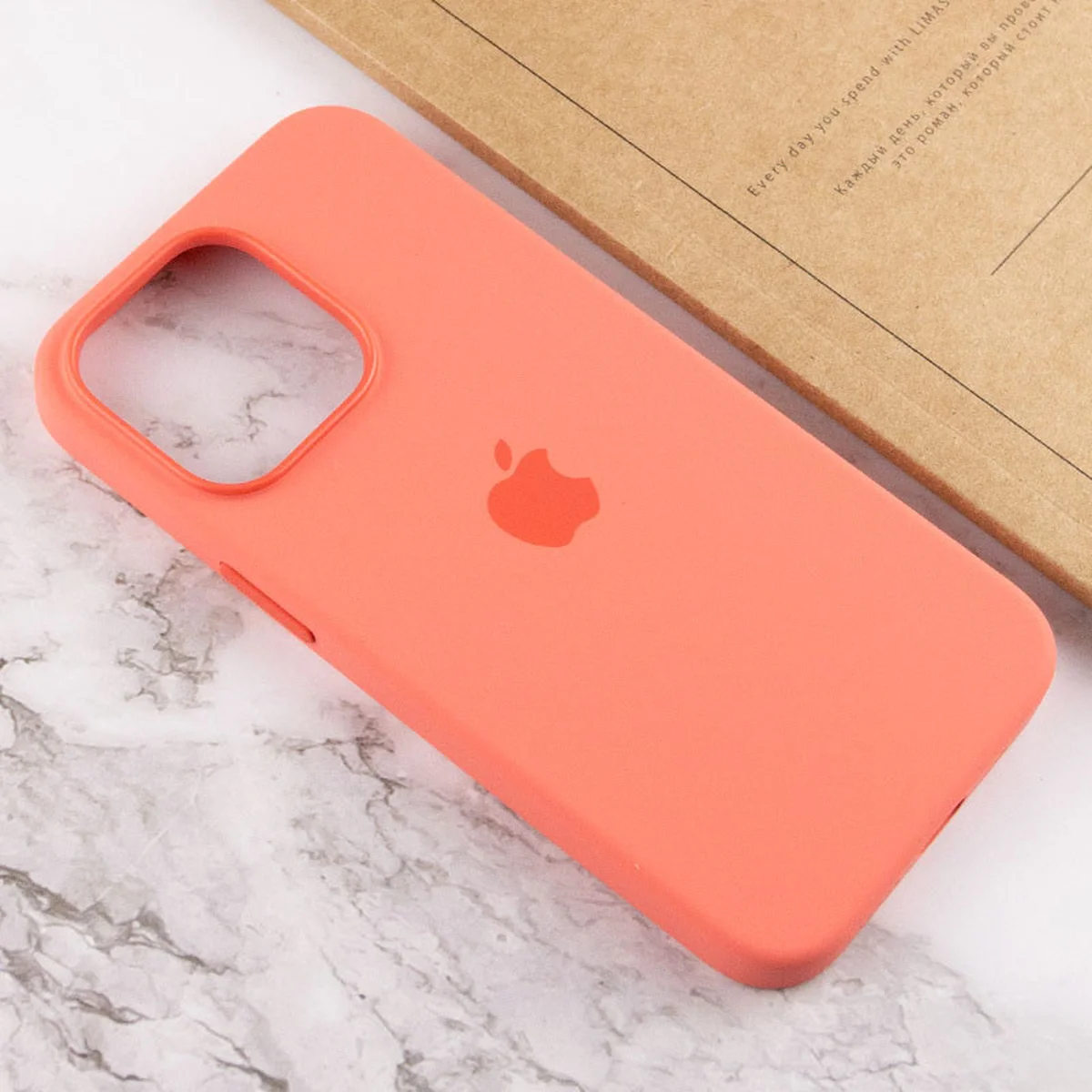 Чохол Silicone case (AAA) full with Magsafe and Animation для Apple iPhone 13 Pro (6.1") Рожевий / Pink Pomelo