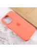 Чехол Silicone case (AAA) full with Magsafe and Animation для Apple iPhone 13 Pro (6.1") Розовый / Pink Pomelo