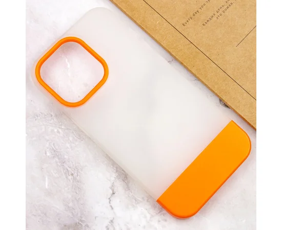 Чохол TPU+PC Bichromatic для Apple iPhone 13 Pro (6.1") Matte / Orange