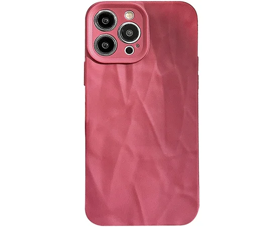 Чехол TPU Texture для Apple iPhone 13 Pro (6.1") Red