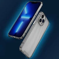 Чехол TPU Ease Carbon color series для Apple iPhone 13 Pro (6.1") Черный / Прозрачный