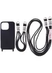 Чохол TPU two straps California для Apple iPhone 13 Pro (6.1") Чорний