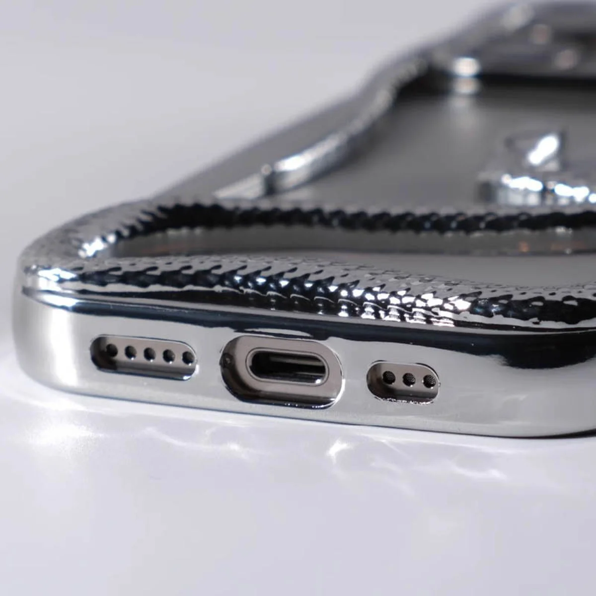 TPU чохол Snake для Apple iPhone 13 Pro (6.1") Silver