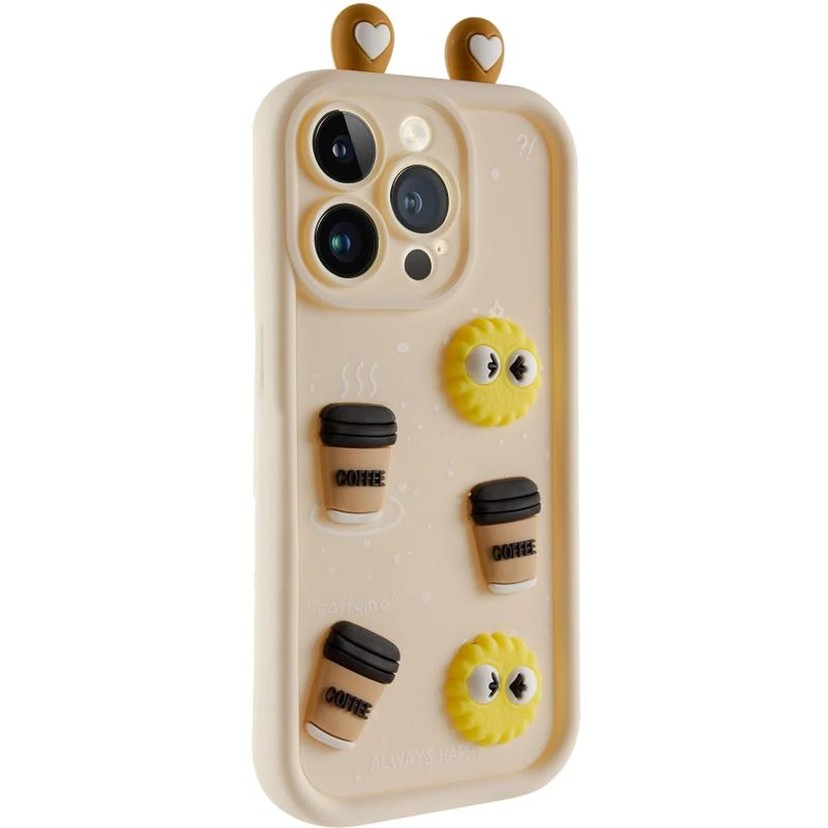 Чехол TPU Toys Case with Ears для Apple iPhone 13 Pro (6.1") Sand