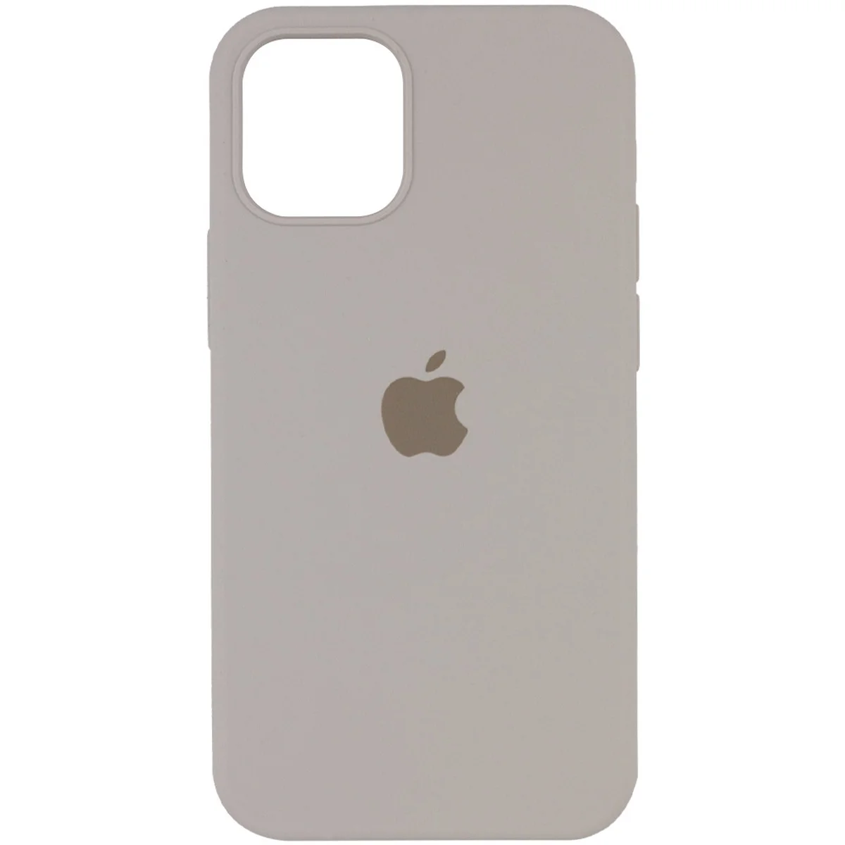 Чохол Silicone Case Full Protective (AA) Apple iPhone 13 Pro (6.1") Сірий / Stone