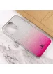 TPU+Glass чехол Swarovski для Apple iPhone 13 Pro (6.1") Малиновый