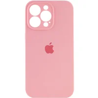 Чохол Silicone Case Full Camera Protective (AA) Apple iPhone 13 Pro (6.1") Рожевий / Light pink