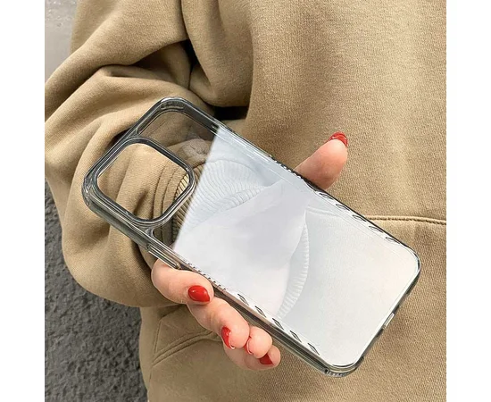 Чехол TPU+PC Multi-Color для Apple iPhone 13 Pro (6.1") Black