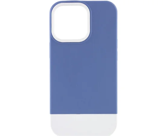 Чохол TPU+PC Bichromatic для Apple iPhone 13 Pro (6.1") Blue / White