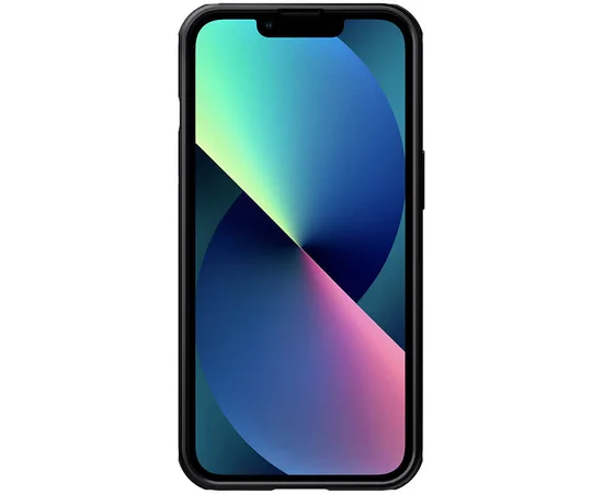 TPU+PC чехол Nillkin Textured Pro Magnetic для Apple iPhone 13 Pro (6.1") Черный