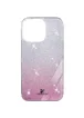 TPU+Glass чехол Swarovski для Apple iPhone 13 Pro (6.1") Розовый
