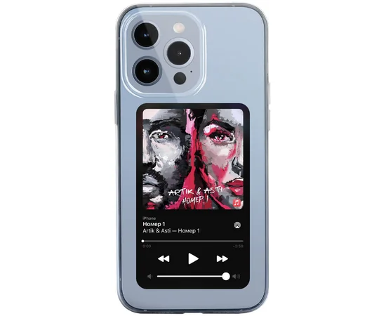 TPU чехол Music style для Apple iPhone 13 Pro (6.1") Artik & Asti