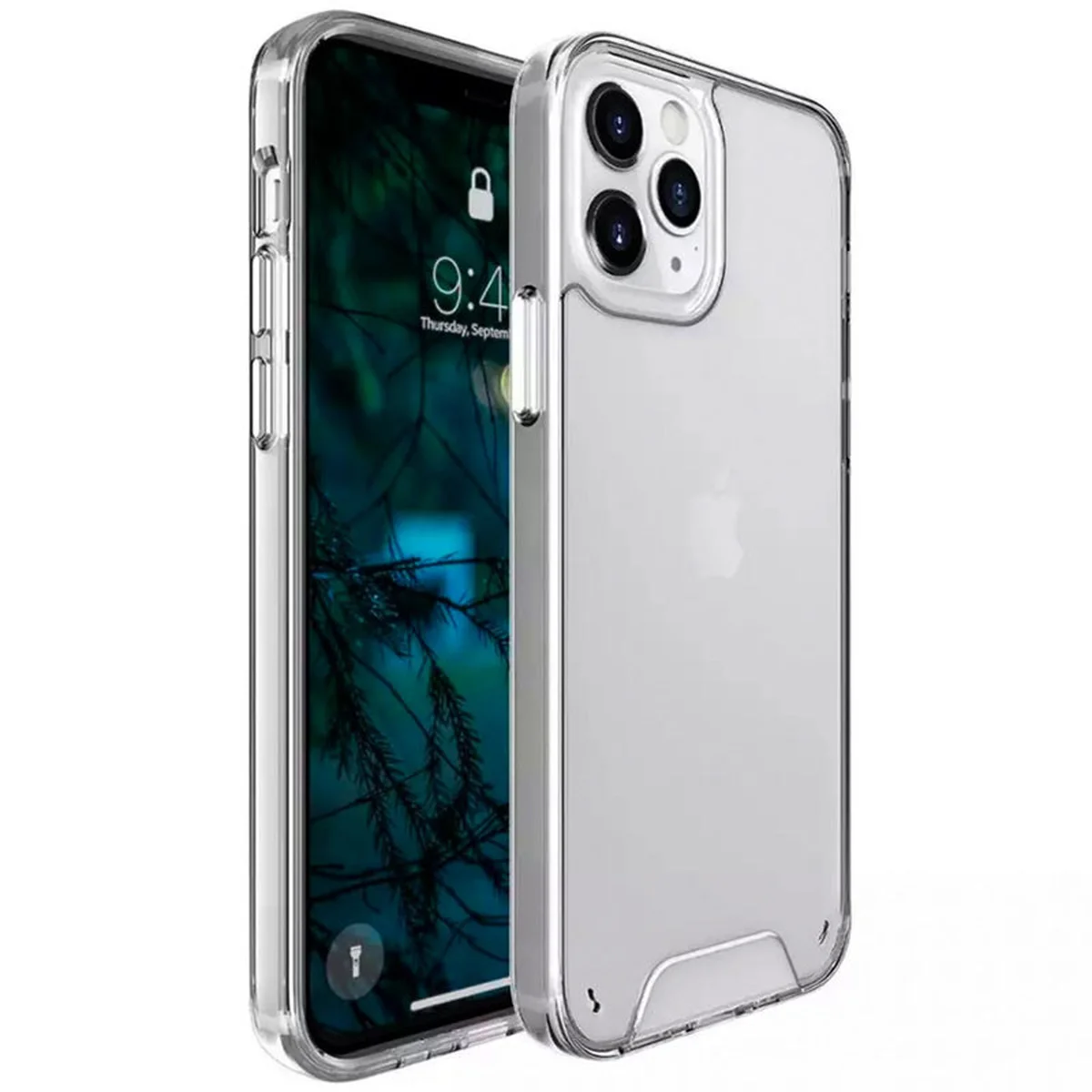 Чехол TPU Space Case transparent для Apple iPhone 13 Pro (6.1") Прозрачный