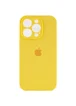Чехол Silicone Case Full Camera Protective (AA) для Apple iPhone 13 Pro (6.1") Желтый / Yellow