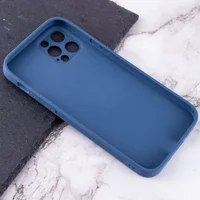 TPU+Glass чехол Matte Candy Full camera для Apple iPhone 13 Pro (6.1") Синий